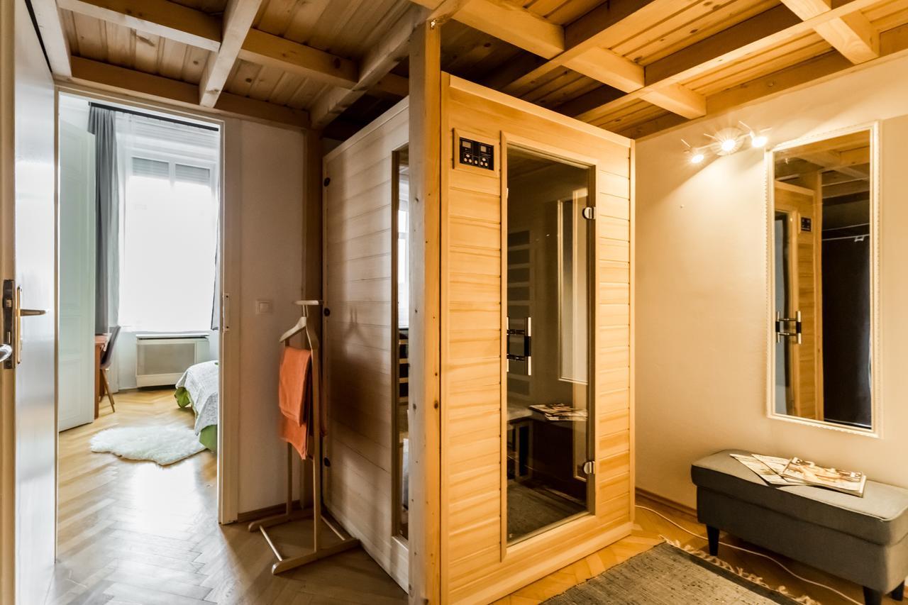 Park View Apartment With Sauna, A/C Budapest Bagian luar foto